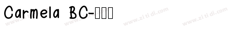 Carmela BC字体转换